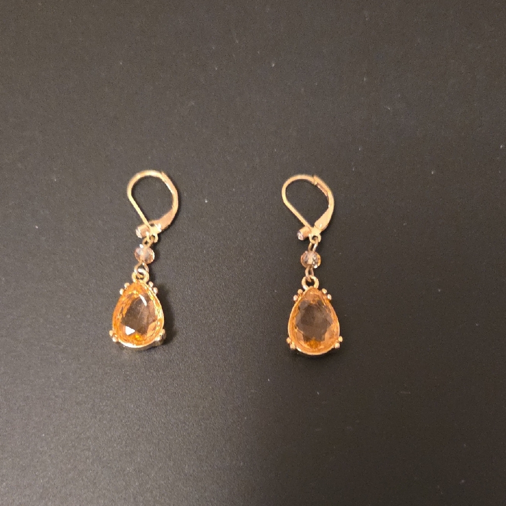 Elegant Gold Drop Earrings